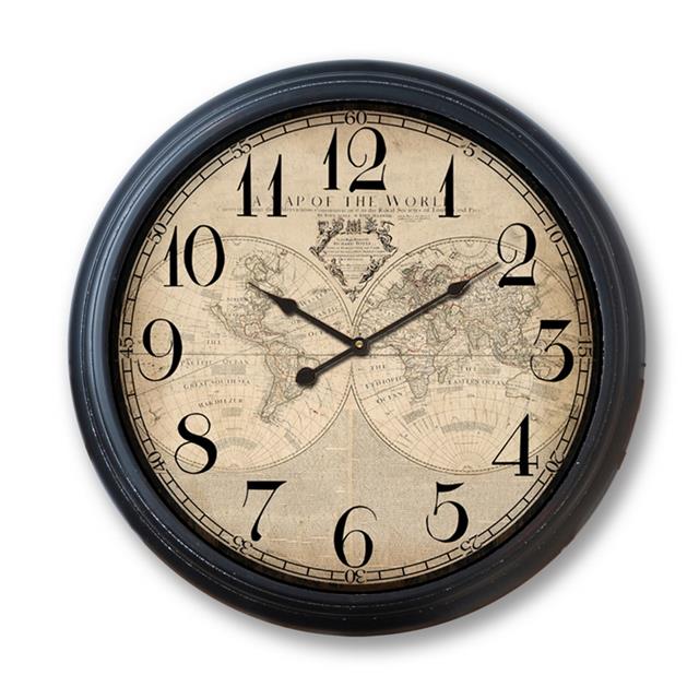 003437 Orologio  a muro tondo con cornice CLO37