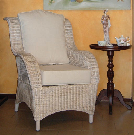 004149 Poltrona berger banano white