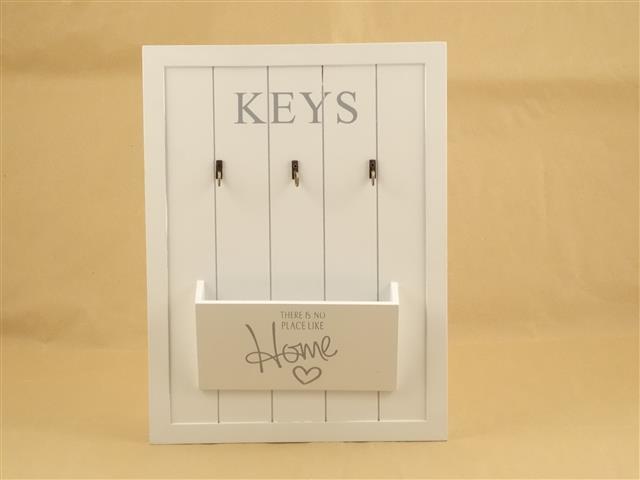 005762 Portachiavi tasca da appendere bianco cm.40x30x3.5   156-14